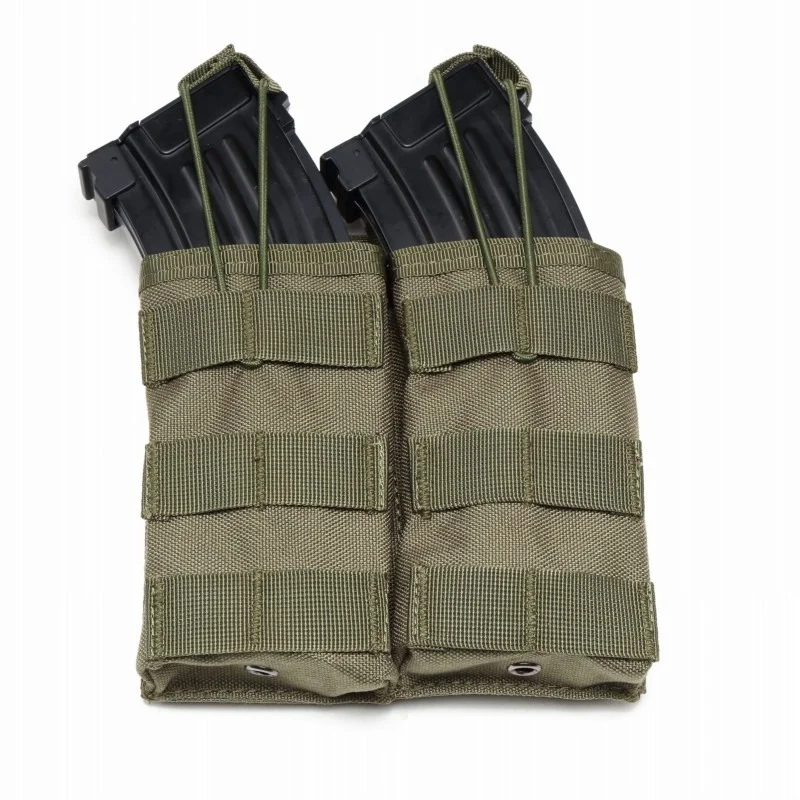CQC Molle система 1000D нейлон двойной открытый Топ M4 подсумок для подсумок страйкбол тактический АК AR M4 AR15 винтовка пистолет маг мешок