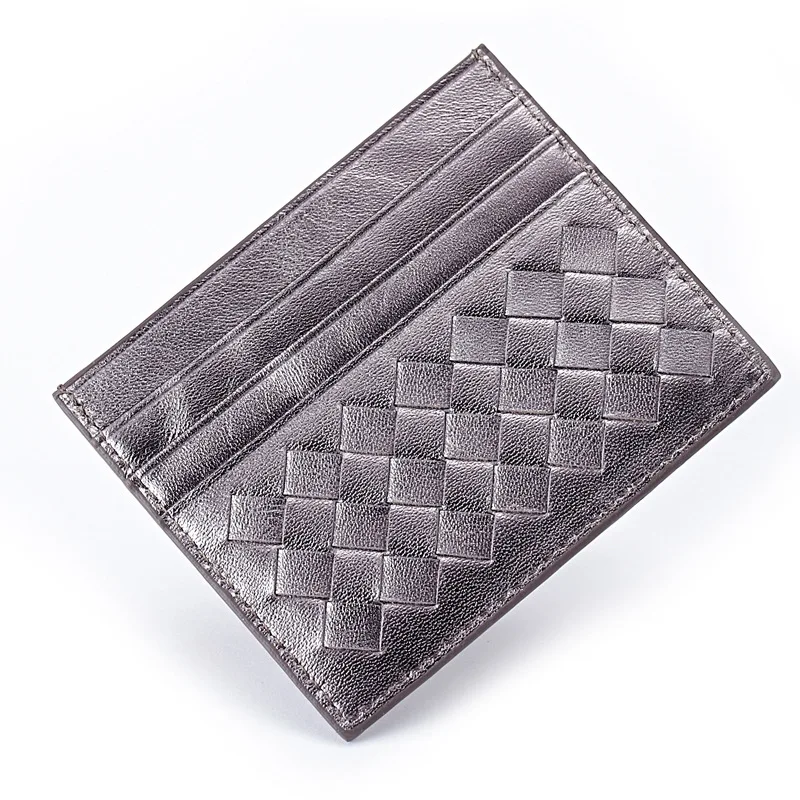 

famous brand woman's wallet card holder real leather New designer Ladies Clutch sheepskin Super thin casual Credit Card purse