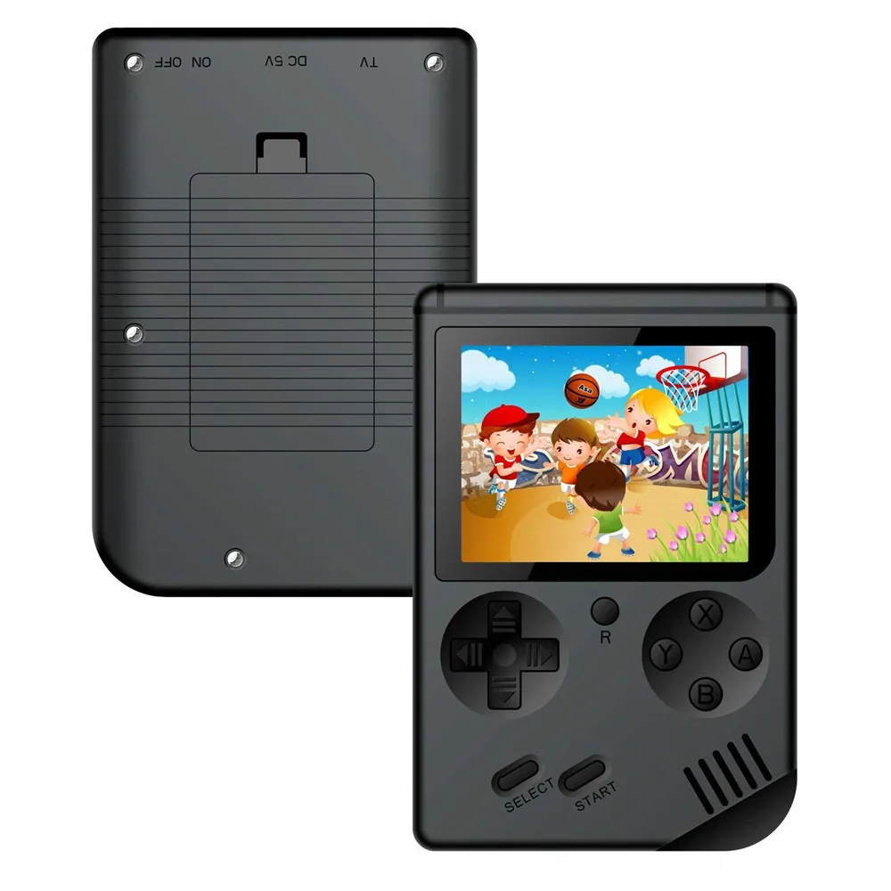 Встроенный аккумулятор 400 Games1000mAh Ретро видео портативная игровая консоль