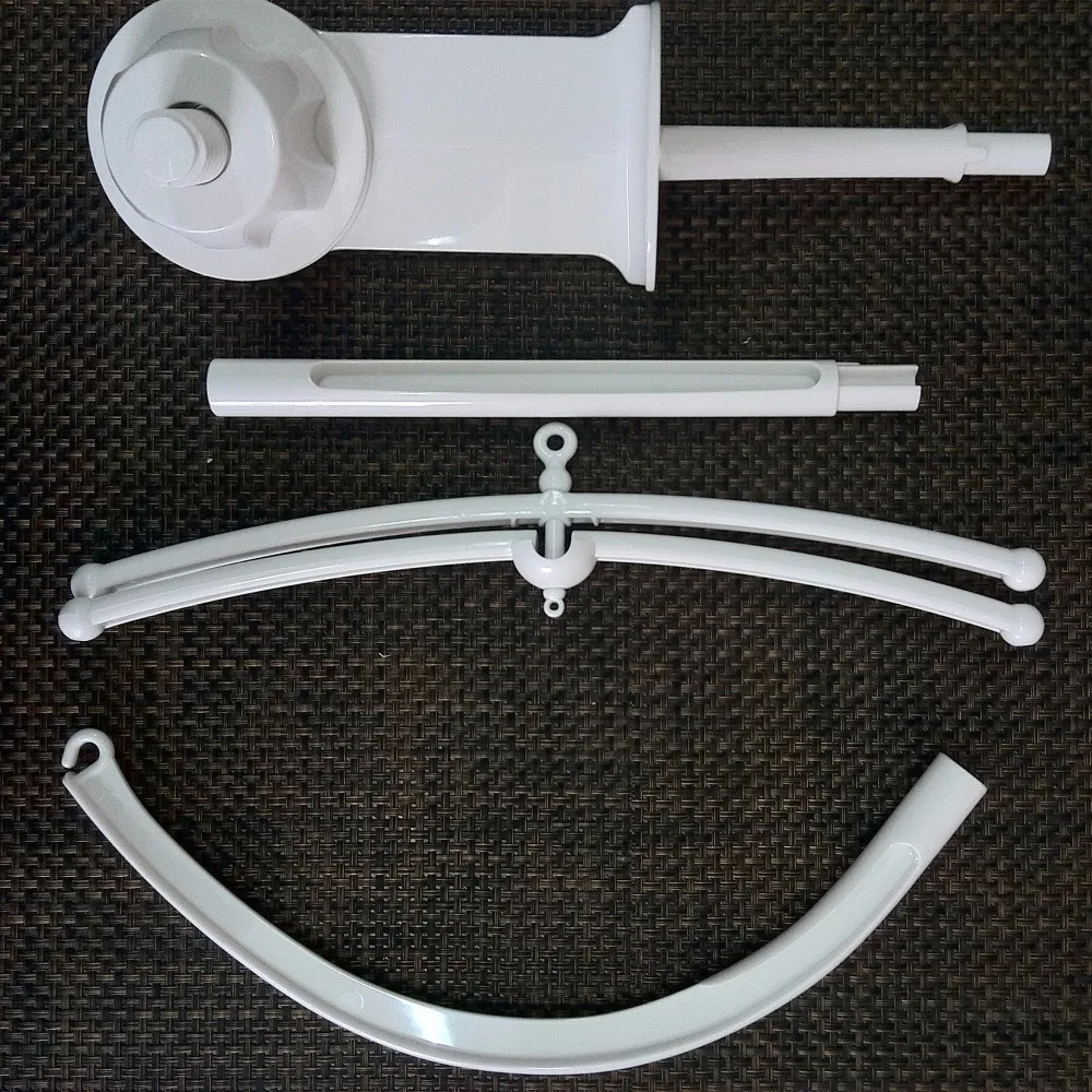 Электрический музыкальный мобиль для кроватки 12 песен с удлиненным кронштейном