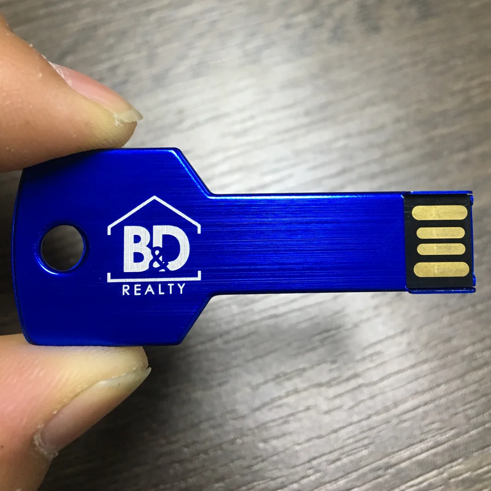 30 шт./лот персонализированный логотип USB металлический ключ карта памяти 4 ГБ 8 16 32