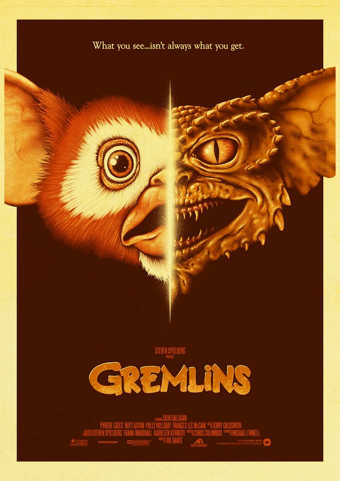 D151 Фильм Gremlins Ретро плакат печатает высокое качество настенные наклейки для гостиной украшения дома - Цвет: D151