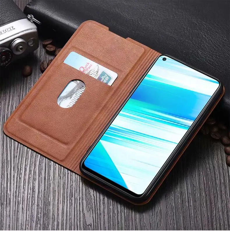 Магнитный деловой чехол для телефона Vivo Y19 Vivo U20 U3 NEX 3 IQOO V17 Y17 NEO Pro Чехол-держатель для карт флип-кошелек