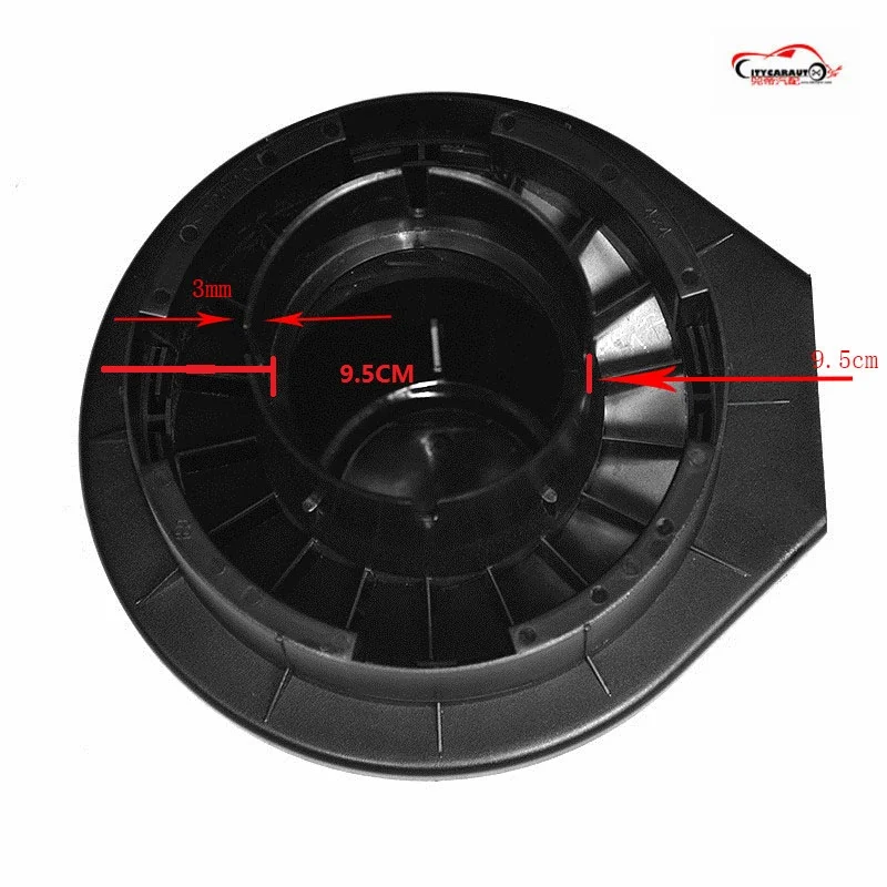 CITYCARAUTO насадка для шноркеля Airtec Airflow 8,5 см 9,5 см Грибная трубка Ram Крышка для забора воздуха - Цвет: SIZE FOR 95MM
