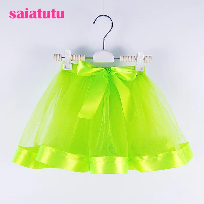 Серый юбка пачка для малышей юбки девочек принцесса pettiskirt балета Танцы Дети
