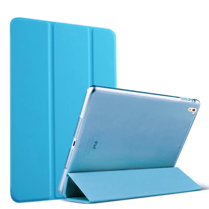 Blue yue se Pro 10.5 Умный чехол для IPad Air Pro 10,5 дюймов A1701'A1709 чехол, PU кожаный чехол+ PC чехол для авто сна защитный чехол - Цвет: Blue yue se Pro 10.5