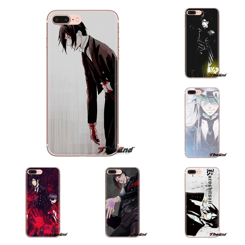 Чехол для телефона HTC One U11 U12 X9 M7 M8 A9 M10 E9 Plus Desire 630 530 626 628 816 820 830 JP Anime Black Butler Kuroshitsuji |