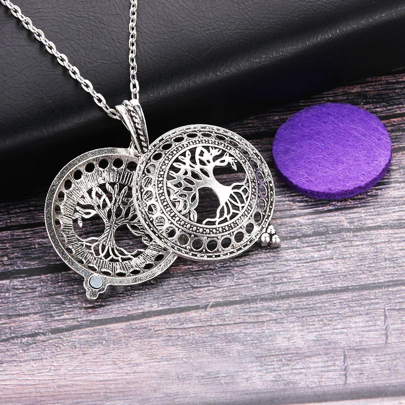 1 шт. Сова винтажная ароматерапия искусственная диффузор ожерелье медальон кулон