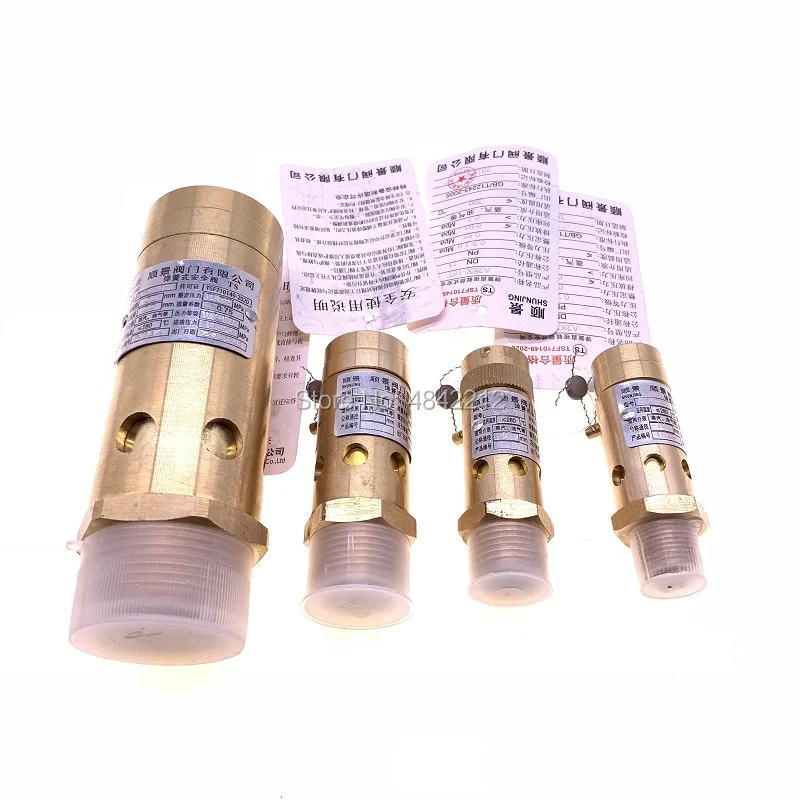 Satin Al Ücretsiz Kargo OEM Orijinal Taşınabilir Dizel Motor Hava Kompresörü Emniyet Valfi 1092037110 (1092 0371 10) AK22X-16T DN20