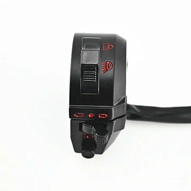 Motorcycle Control High/Low Beam Turn Signal Light Horn Left Switch Dirt Bike For Honda Yamaha Suzuki Kawasaki Chopper Touring | Автомобили