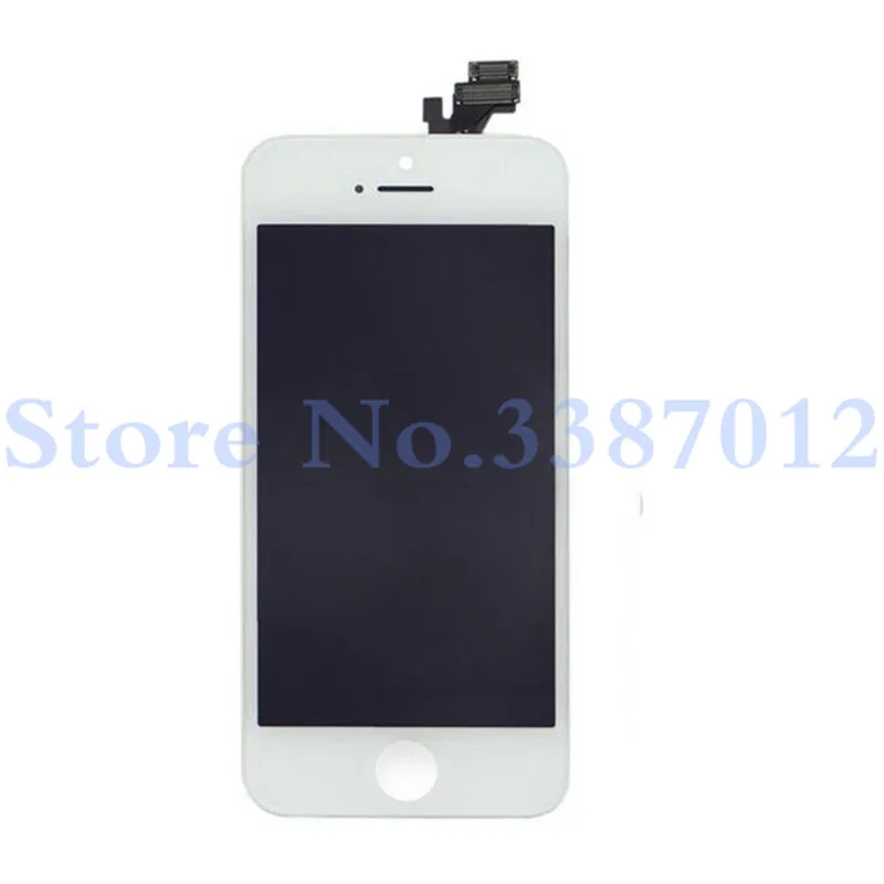 Заводская распродажа ЖК дисплей для iphone 5s экран часть стеклянная Сенсорная