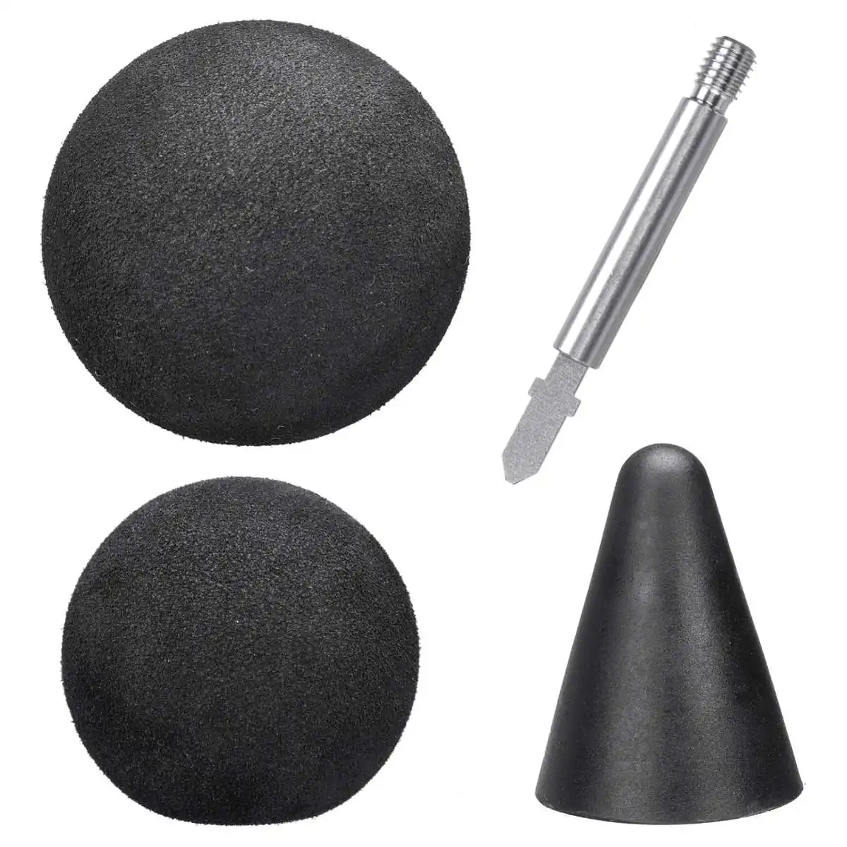 3Pcs Head(A) 3, 6 штук в партии, расслабление мышц массажные насадки массаж для пистолета глубокого воздействия Электрический массажер для массажа заменить насадки - Цвет: 3Pcs Head(A)