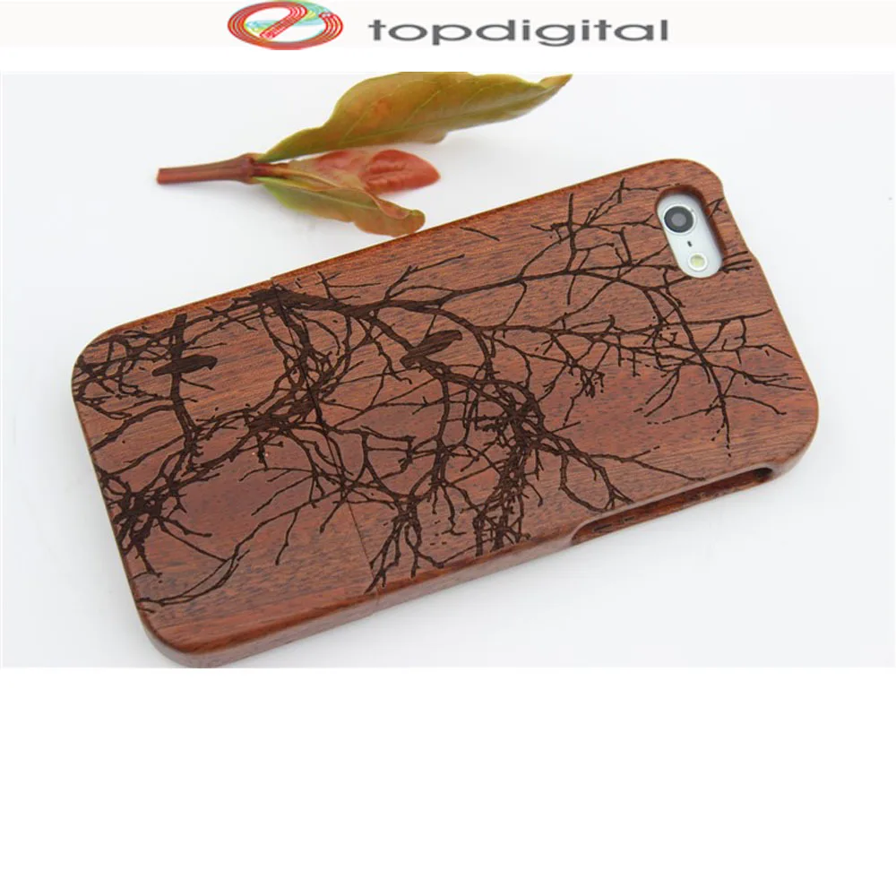Чехол из натурального дерева для iPhone SE Жесткий задняя крышка Apple 5S 5 5c чехол