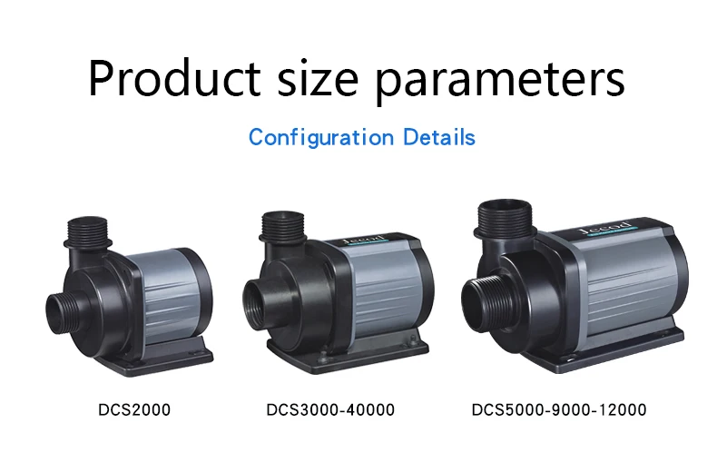 JEBAO DCS2000 DC2000 погружной водяной насос W/SMART контроллер FISH TANK морской пруды DC насос eco аквариум 110V 220V