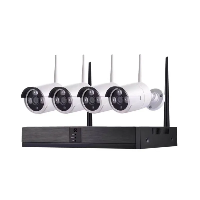 Серый 8CH POE NVR наборы IP система наблюдения ссtv 2MP 1080 P комнатная наружная камера водонепроницаемый 2MP безопасности Видео монитор видеонаблюдения - Цвет: Серый