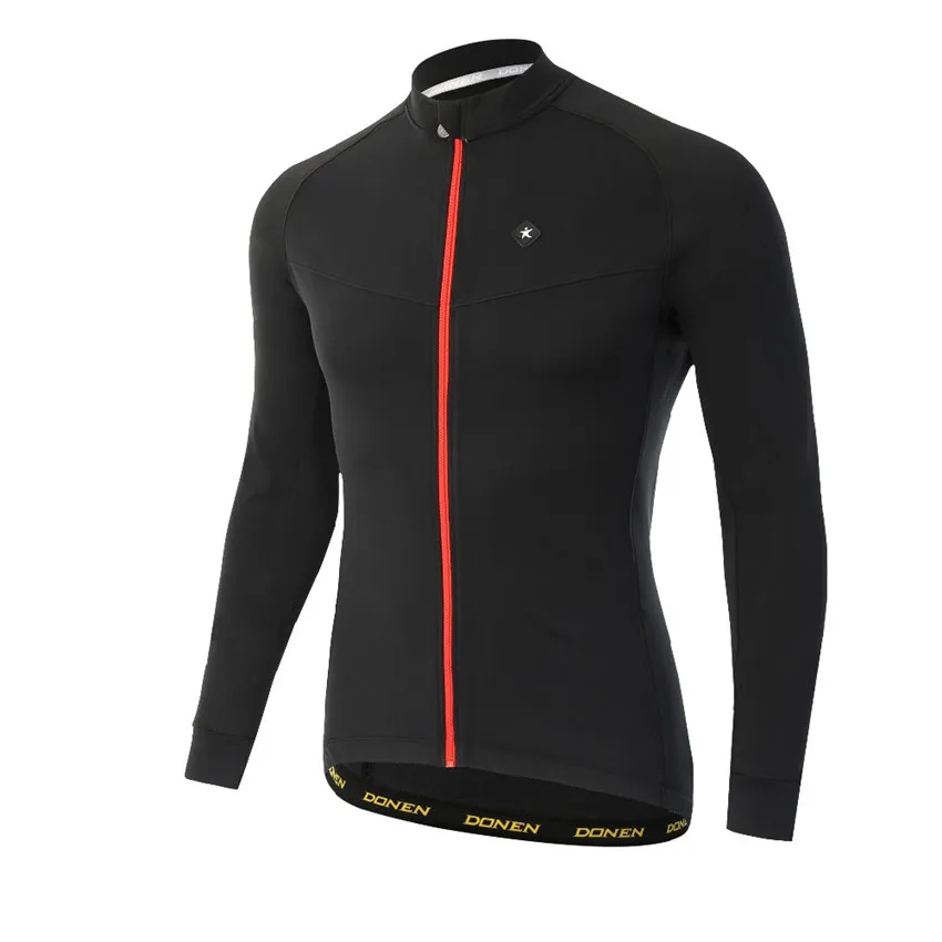 DONENE male outdoor bike coat riding clothes mountain equipment Clothing Spring Warm long sleeve cycling jersey | Спорт и