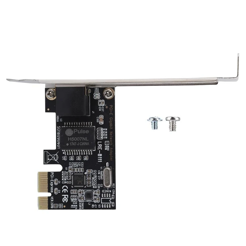 HOT-Rtl8111G Pcie Gigabit Ethernet Pci-Express Внутренний Rj45 сетевой адаптер совместимый Pci-E X1/X4/X8/X16 для рабочего стола Se