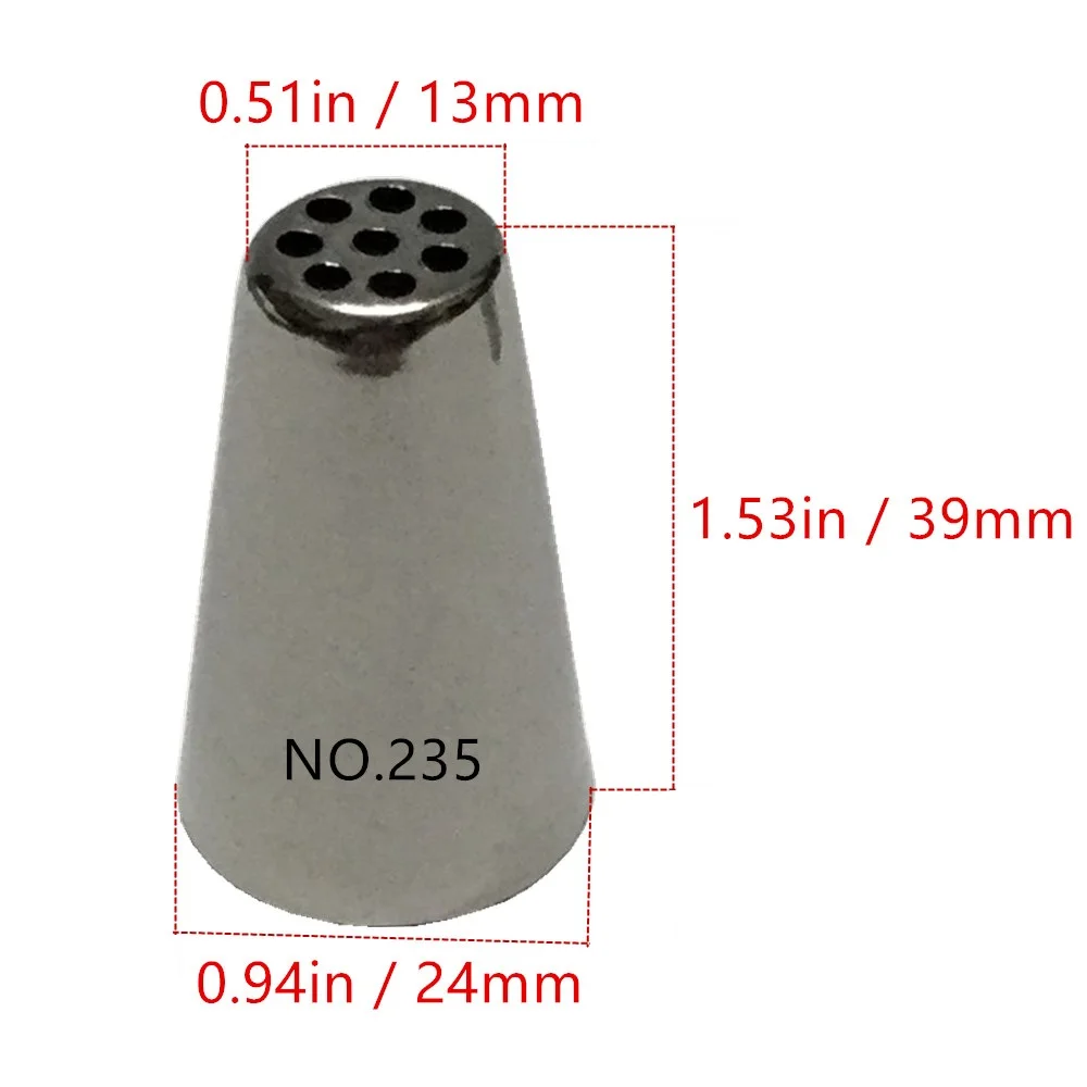 3 шт. насадка для украшения крема торта травы меха обледенения кондитерские