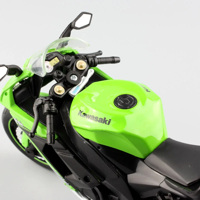 1:12 весы maisto Kawasaki NINJA ZX 10R супер велосипед литье под давлением транспортное средство, Мопед гоночный мотоцикл модели игрушки Детская Коллекция