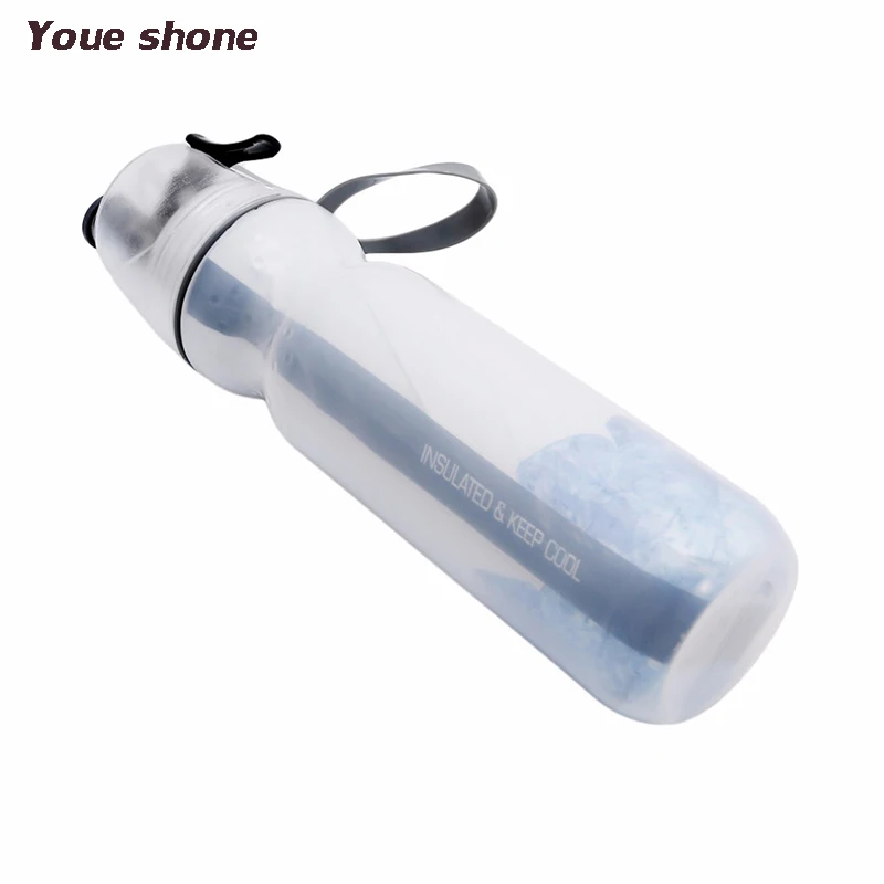 Двухэтажных Спортивное пить спрей бутылку воды холодной изоляции Открытый