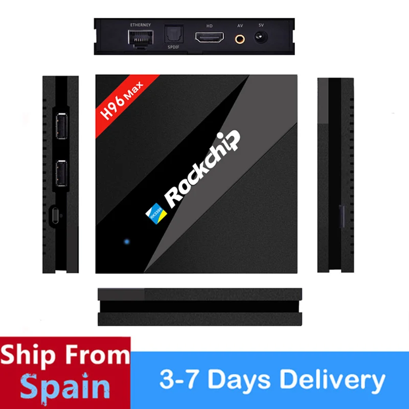SATXTREM H96 Max Android 7 1 ТВ коробка 4 г 32 RK3399 Mali T860 GPU К Box для box Декодер каналов кабельного
