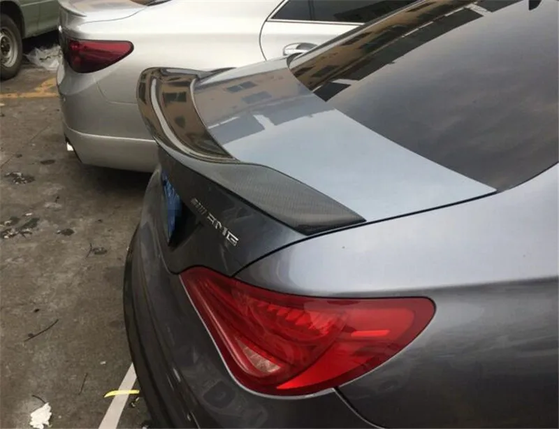 Спойлер из углеродного волокна для Mercedes Benz CLA Class W205 2014 2019 высококачественные