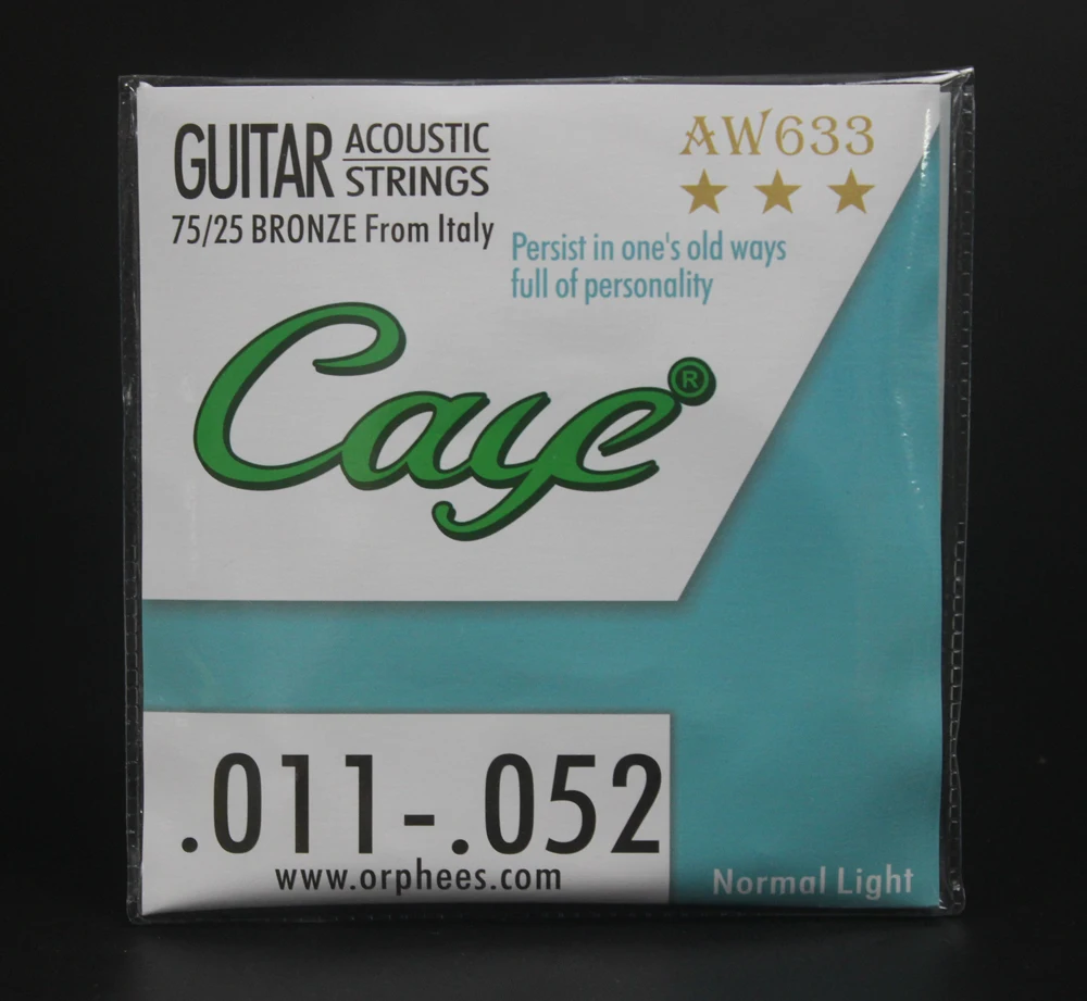 Струны Orphee Direct CAYE AW633 75/25 ФОСФОРНЫЕ стандарсветильник (011015024032042052) 20