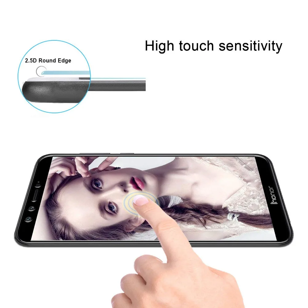 Защитное стекло закаленное для Huawei Honor 9 Lite | Мобильные телефоны и аксессуары