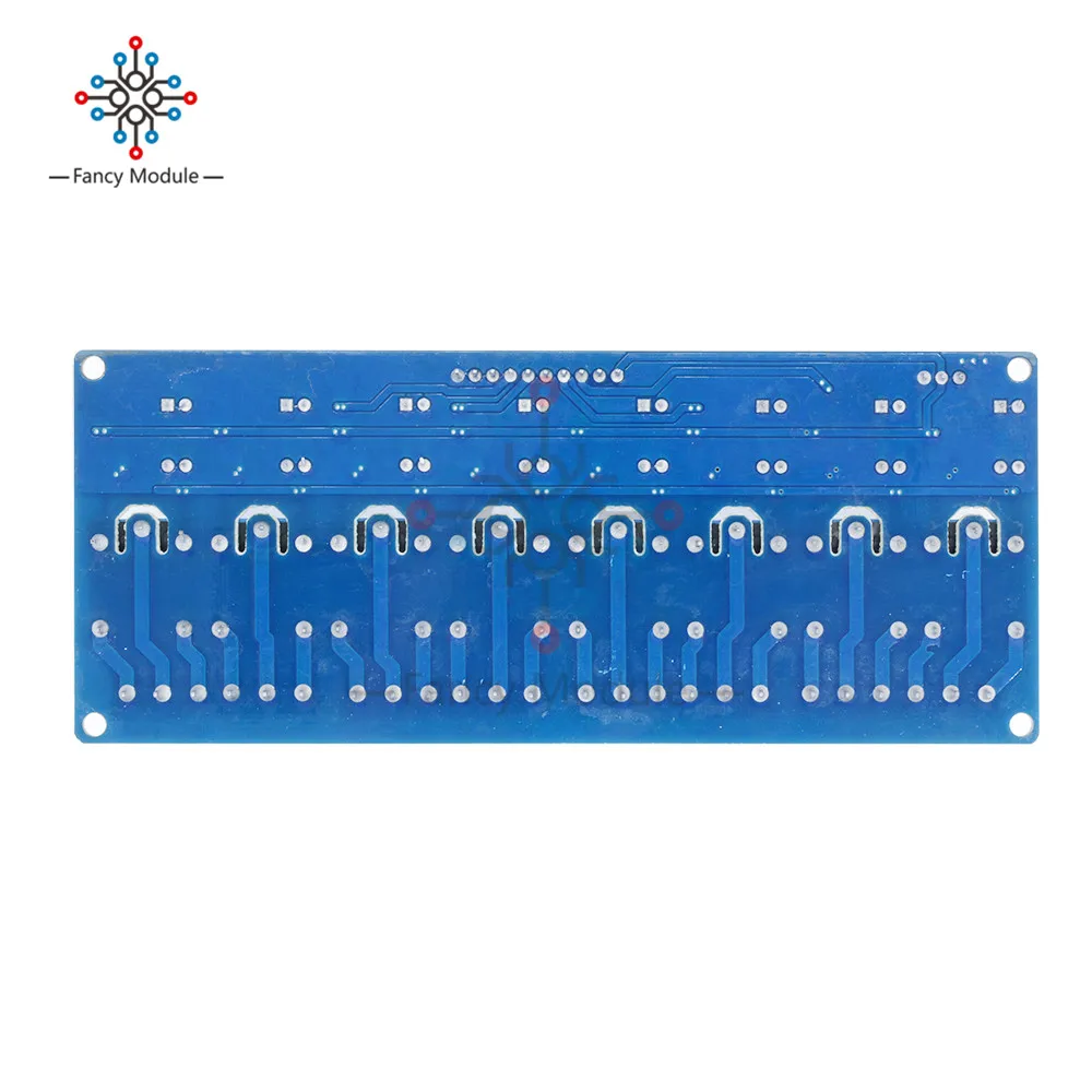 Плата релейного модуля для Arduino 5 В 8 каналов 10 А 250 переменного тока 30 постоянного