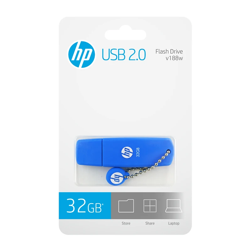 Hp USB флеш-накопитель 64 ГБ 32 ГБ 16 ГБ ударопрочная флеш-карта памяти, Флеш накопитель usb флешка для компьютера ноутбука Бесплатный адаптер