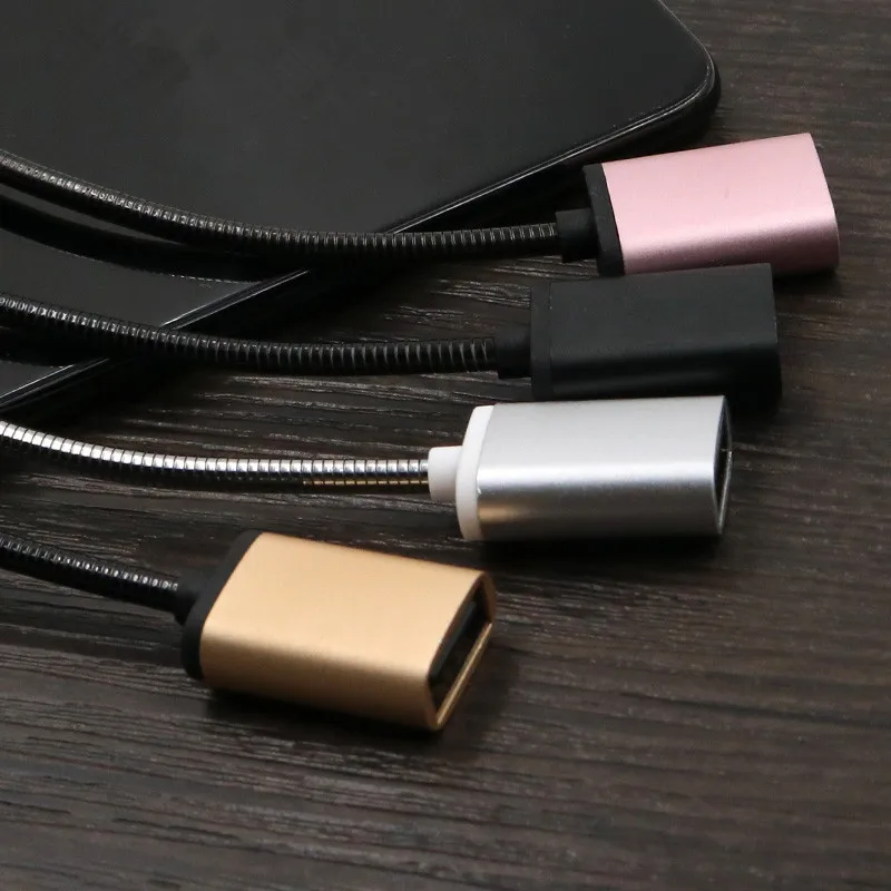 100 шт. OTG-адаптер с портом USB Type-C для Samsung S8 Xiaomi Nexus 5X 6P 2 0 | Электроника