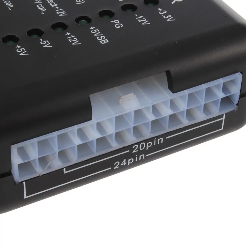 ATX блок питания ПЗУ тестер с 20/24 Pin SATA и Molex Разъемы HDD для ПК 100 штук |