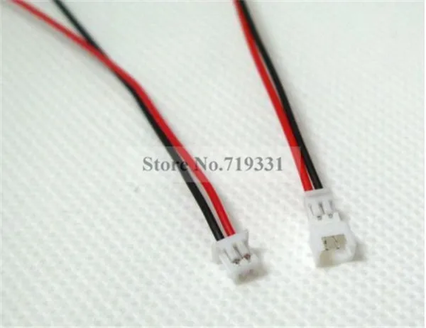 Micro Mini JST 1 25 мм T 2 контактный разъем с проводами 50 комплектов|connector with wire|connector femalejst