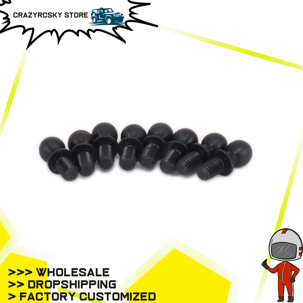 RCAWD 8 шт. набор шариковых гвоздей для радиоуправляемого хобби модели автомобиля