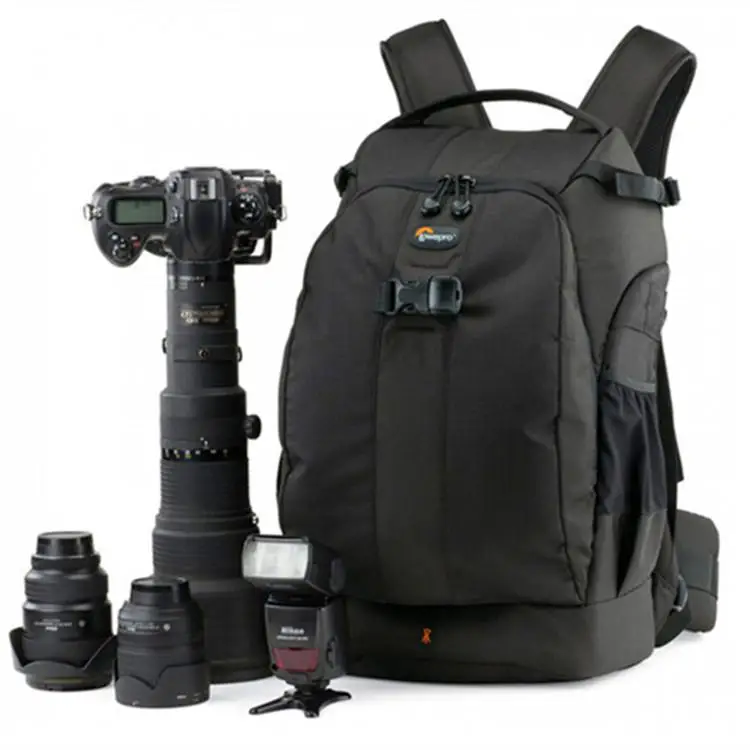 Lowepro Flipside 500 aw FS500 AW плечи камера сумка, рюкзак с системой Анти-Вор сумка для фотокамеры с дождевик - Цвет: Черный