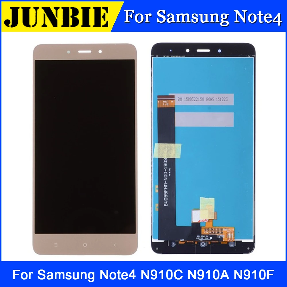 ЖК-дисплей Дисплей для SAMSUNG Galaxy Note4 N910 планшета Ассамблеи Замена телефон S