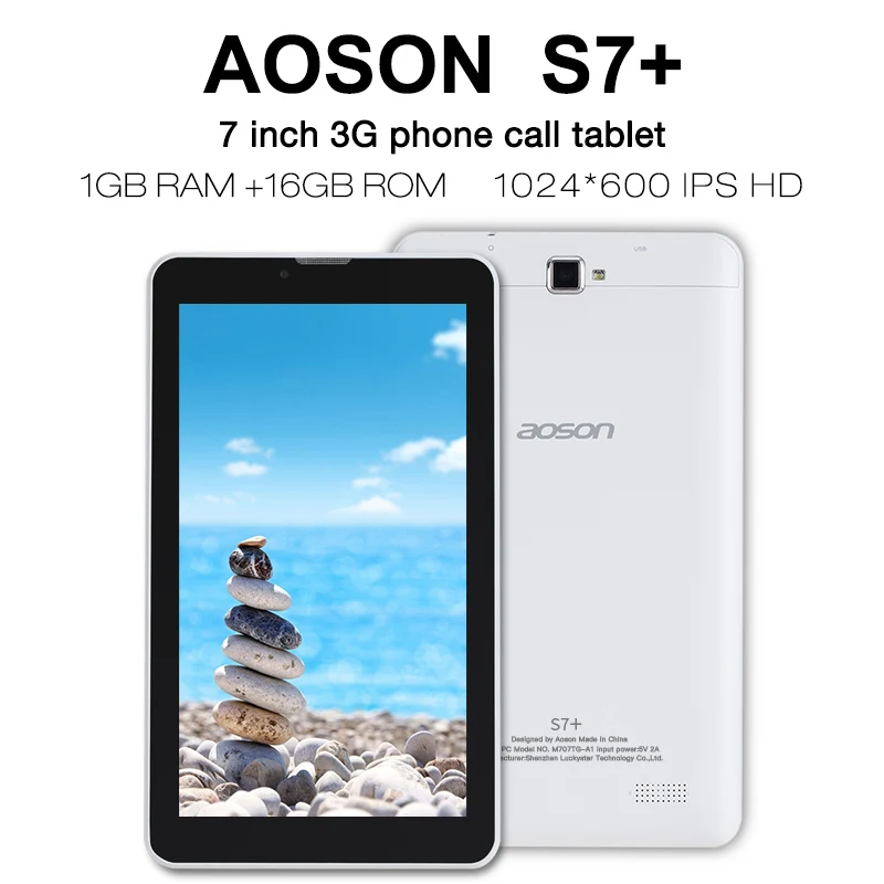 Aoson 7 дюймов HD дети/Дети развлекательная игра планшетный ПК четырехъядерный 3G/4G