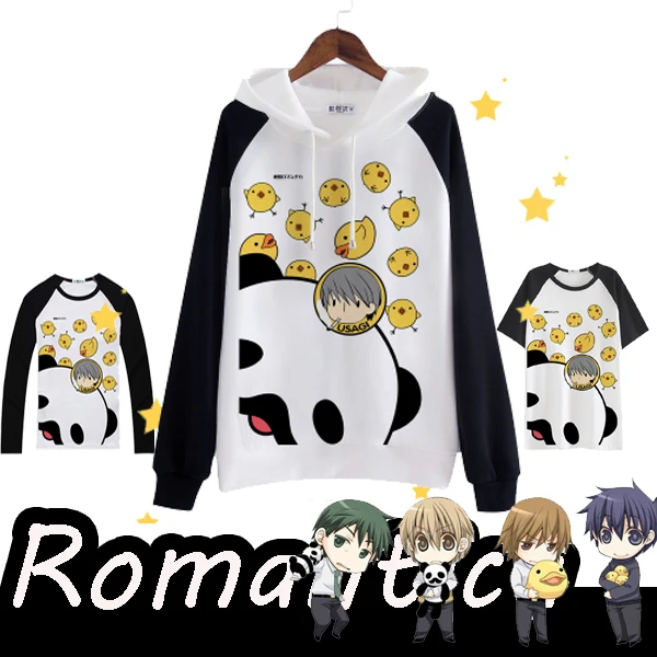 [В наличии] футболка с рисунком из аниме Junjou Romantica флисовая толстовка для косплея S