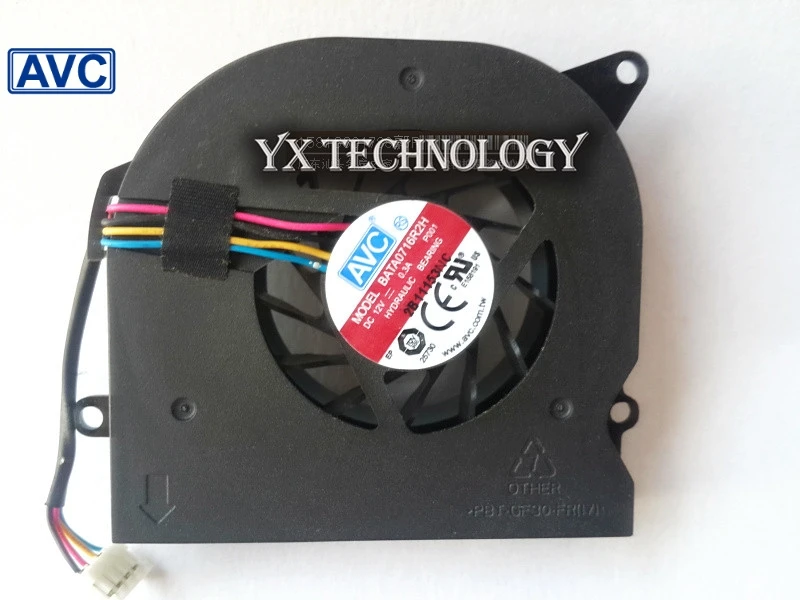 

1pcs Laptop fan AVC BATA0716R2H 12V 0.3A notebook fan