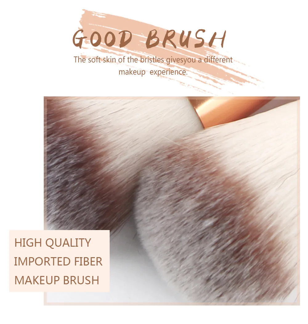 MAANGE New 10pcs Makeup Brushes Set Cosmetic Powder Foundation Blush Eyeshadow Lip Blending Professional Make Up Brush Tools Kit | Красота и