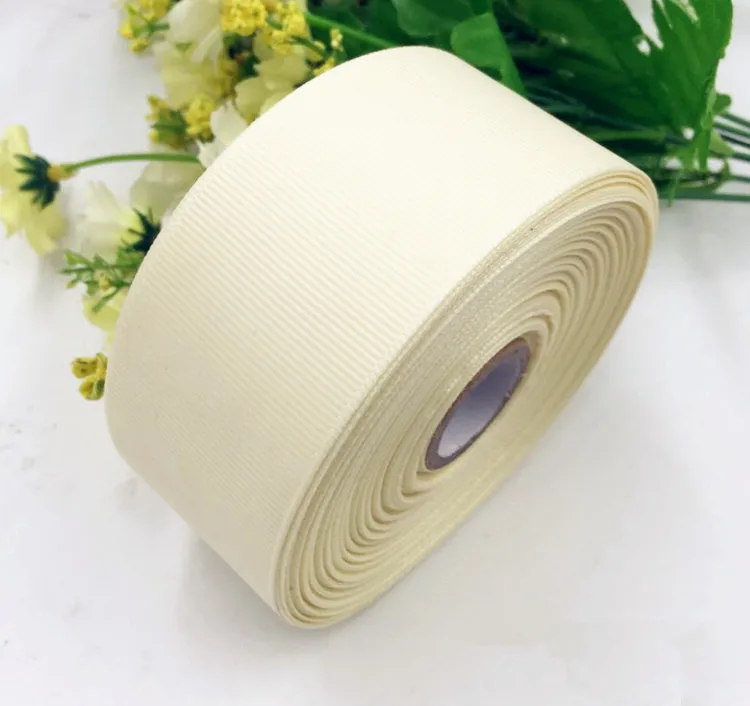 beige Suoja U PICK(5 ярдов/партия) 25 мм декоративная корсажная лента ручной работы DIY аксессуары для головных уборов Свадебная подарочная упаковка - Цвет: beige