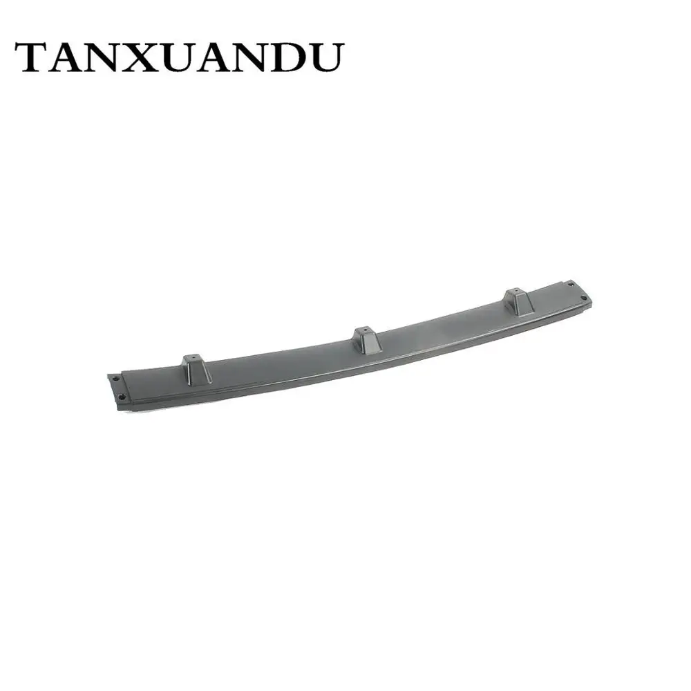 Глянцевый черный 3 ступенчатый передний бампер спойлер для нижнего тела крыло