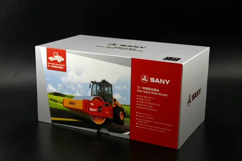 1/35 сплав SSR260 дорожные роликовые игрушки автомобиль металлический литье одиночное стальное колесо инженерные автомобили коллекция Сборная модель игрушки