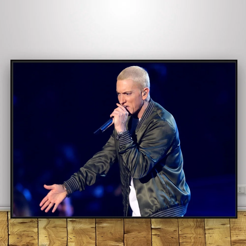 Eminem делает шелковые ткани плакат и печать стены искусства картина Картина