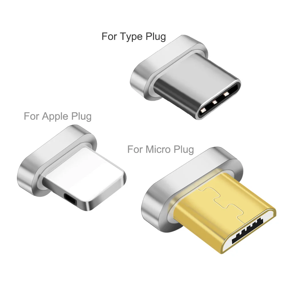 Магнитный кабель OLAF штекер типа C Micro USB освещение 8 pin Быстрая Зарядка адаптер