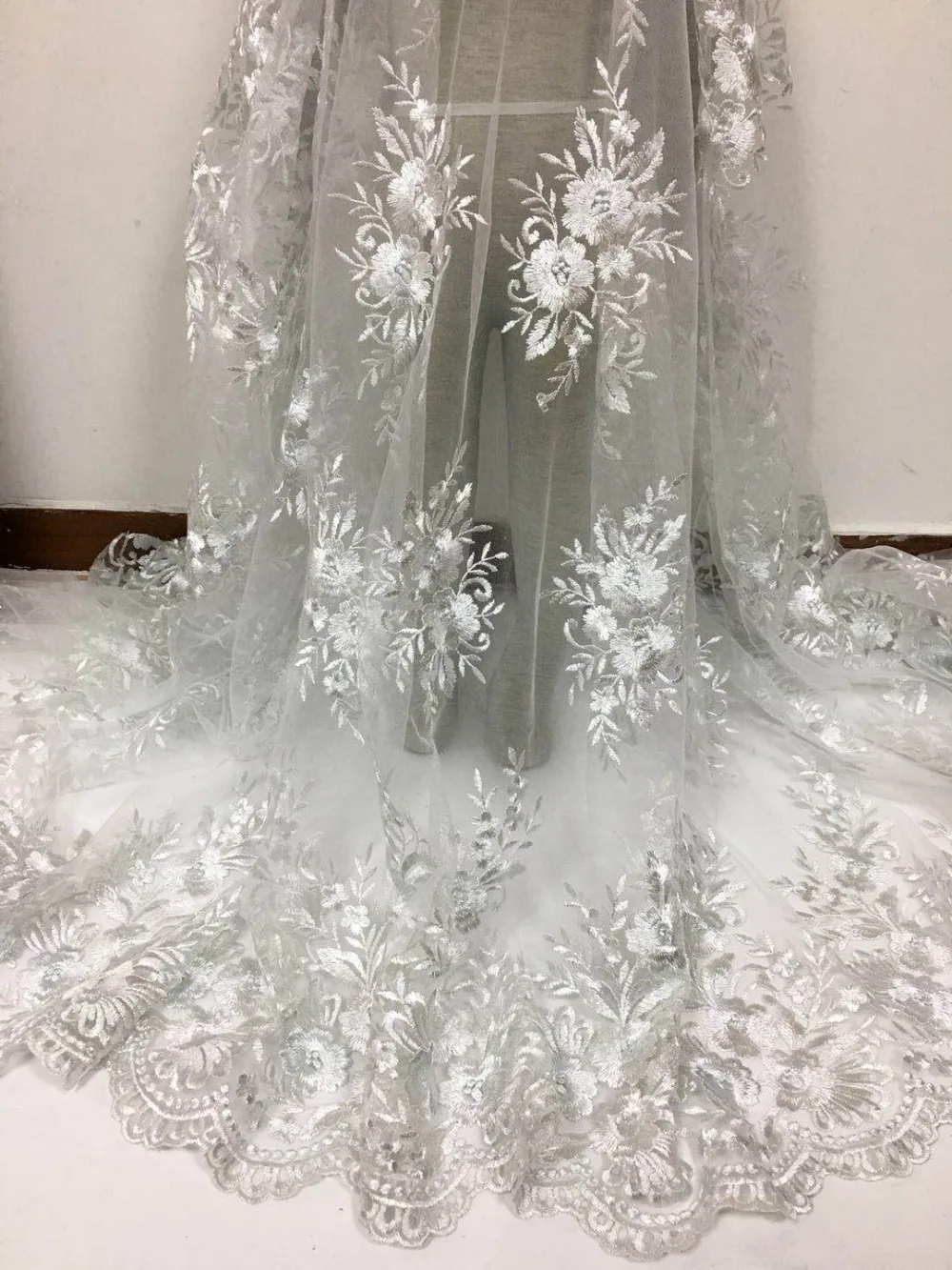 Акционная распродажа. 2 Ярд/лот по Epacket французская кружевная ткань в нигерийском