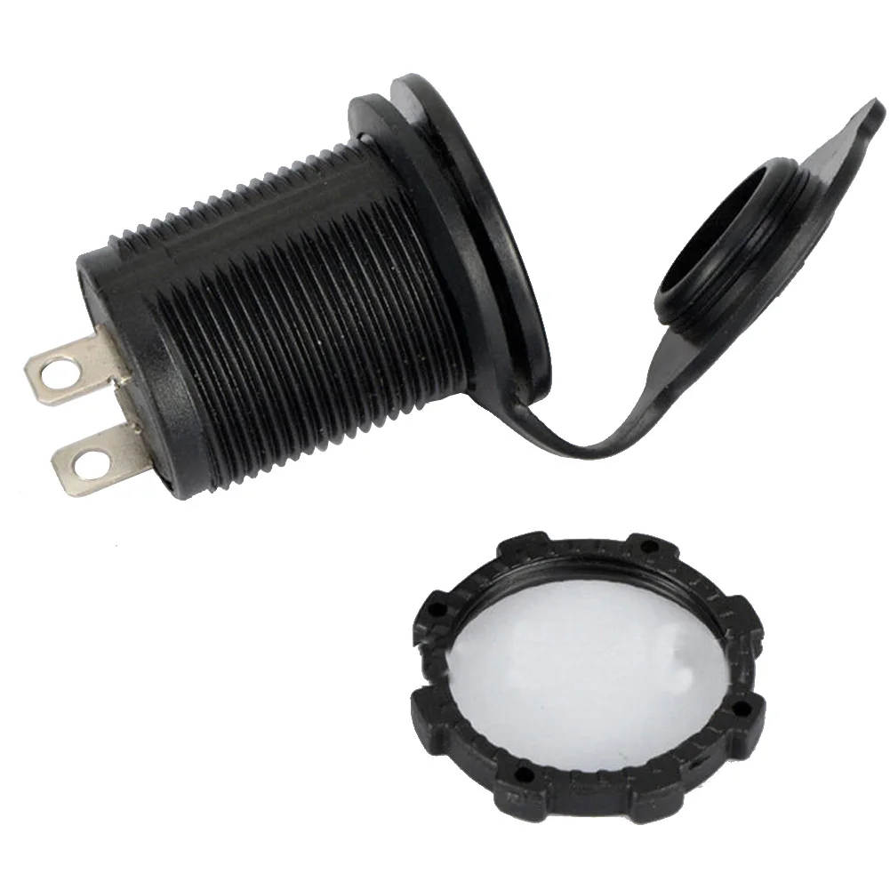 12V 120W мотоцикл автомобиль Лодка аксессуар трактора Водонепроницаемый Зажигалка для сигарет розетка авто-Стайлинг, черный цвет