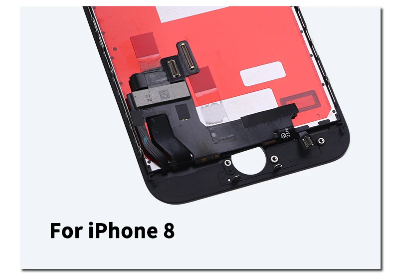 Заводская акция, ЖК-дисплей для iPhone 5S 6, AAAA+++, качественный ЖК-дисплей, сенсорный экран для iPhone 6S, 7, 4S, 8,, тестовая работа