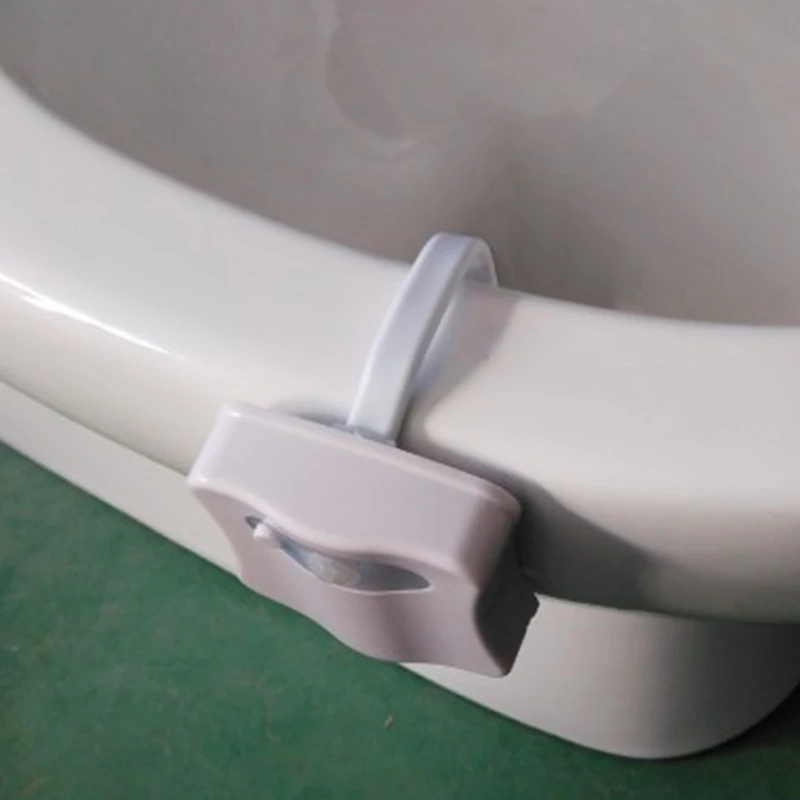 Sensor Light 8 Colors Battery-operated Lamp lamparas Human RGB LED Toilet | Освещение