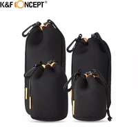 kf concept camera lens bag pouch case protector functional waterproof neoprene s m l xl for canon nikon sony dslr camera lens